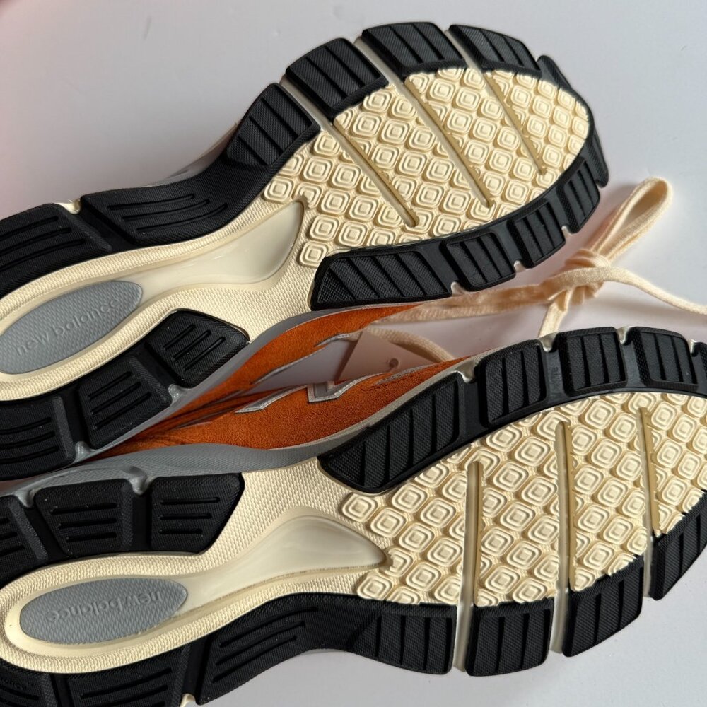 New Balance 990v4 x Aimé Leon Dore Orange - Men's 9.5 - U990OG4 - Made in USA - Picture 8 of 11
